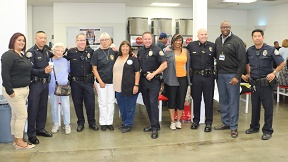 Gardena Police Department Coffee with a Cop Meet and Greet Event - May 2015
