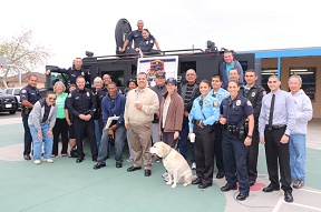 Gardena PD's Coffee with a Cop Meet 