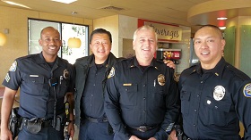 Gardena Police Department Coffee with a Cop
